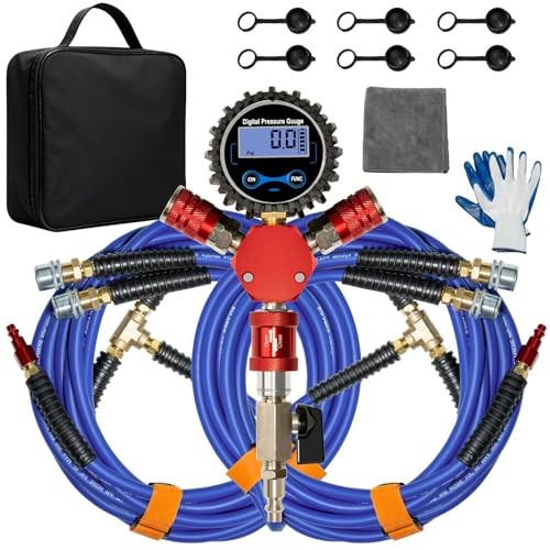  4 Way Tire Inflator, 4 Tire Inflation Deflation System, 4 Tire Air Up Down 