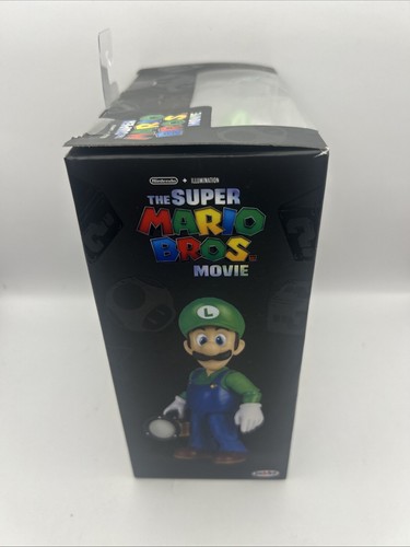 Nintendo The Super Mario Bros. Movie Luigi Figura con Accessorio Torcia - Foto 4 di 4