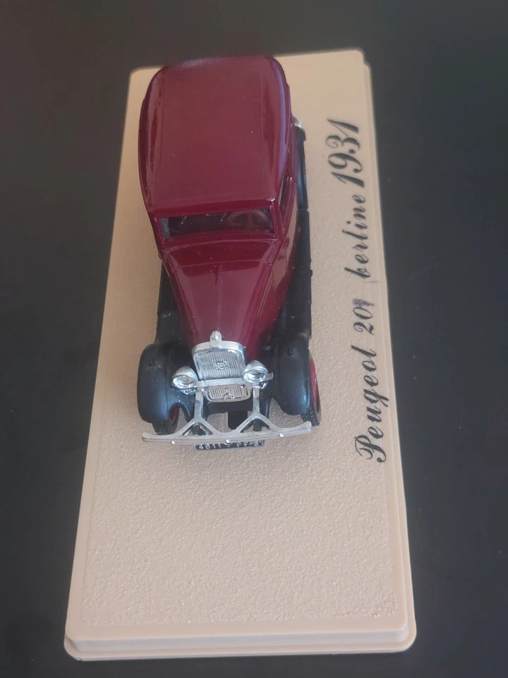 Peugeot 201 berline bordeaux 1931 Eligor réf 1046 échelle 1/43 - Photo 2/4