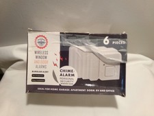 6 Premium Wireless Window Door Alarms