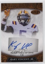 2021 Sage Aspire Bronze Kary Vincent Jr #ASP-133 Auto 2l7