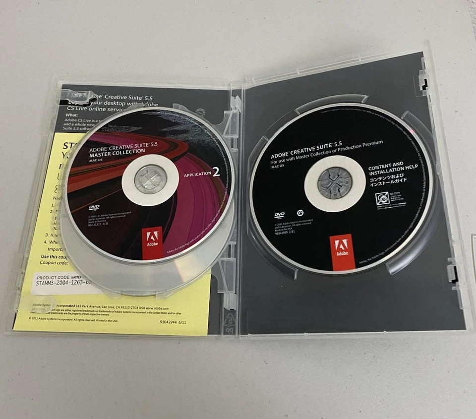 Adobe Creative Suite 5.5 Master Collection Mac Os Student & Teacher Licensing - Image 3 of 4