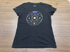 Coldplay "Music of the Spheres" Black T-Shirt - Women&rsquo;s Large