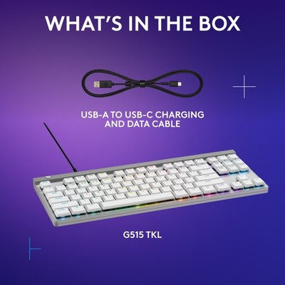G515 TKL   White English Tactile | eBay