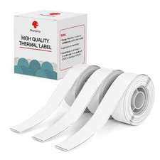 Phomemo D30 Label Tape 3 Roll Maker Thermal Labels, 0.59'' x 20ft Non-precut
