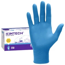 Kimtech 62872 Medium Nitrile Exam Gloves 3.2 Mil 250/Box Ambidextrous
