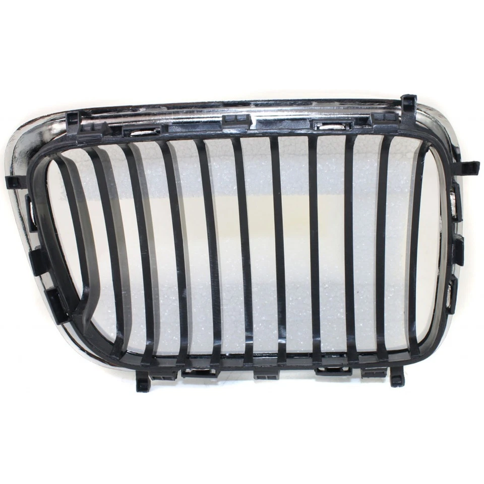 For BMW 323i/323is 1998 1999 Grille Driver & Passenger Side Pair Black Bars - Image 2 of 4