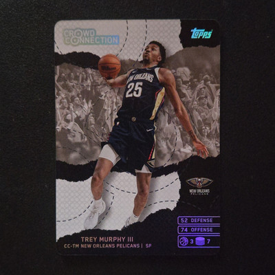 Topps 2025 The Match Attax Crowd Connection Trey Murphy III Pelicans #CC-TM