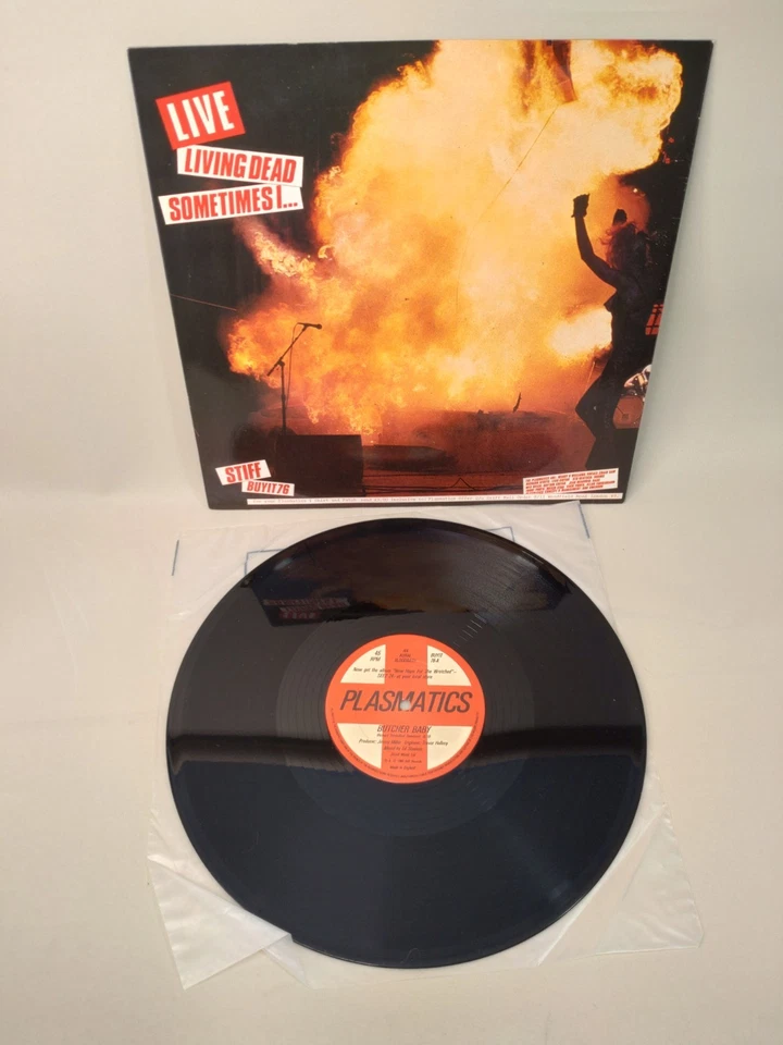 PLASMATICS: Butcher Baby Vinyl EP 1980 UK 12" STIFF VG+/VG+ Foto 2 de 2