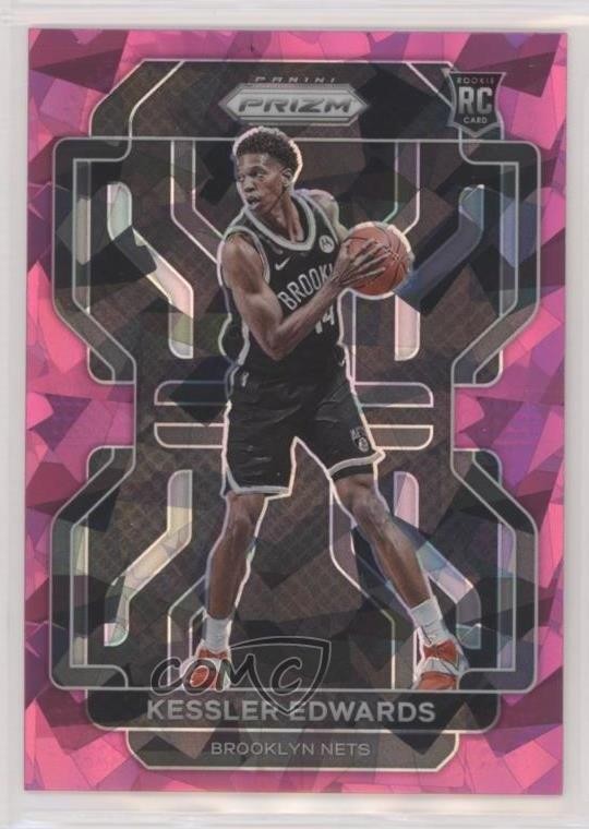 2021-22 Panini Prizm Pink Ice Prizm Kessler Edwards #284 Rookie RC 2l4