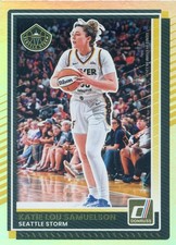 2025 Panini Donruss WNBA Silver Holo #53 KATIE LOU SAMUELSON STORM