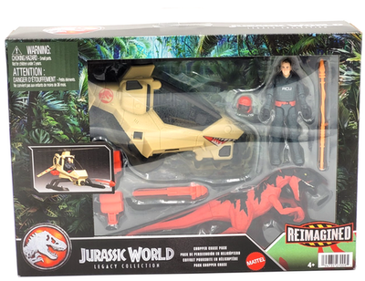 Jurassic World Legacy Collection Reimagined Chopper Chase Pack