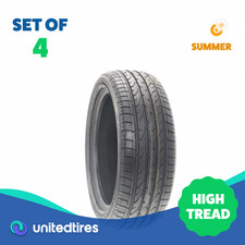 Set Of 4 Driven Once 23545r19 Bridgestone Dueler Hp Sport 95h - 9.532 Set Of 4 Driven Once 23545r19 Bridgestone Dueler Hp Sport 95h - 9.532