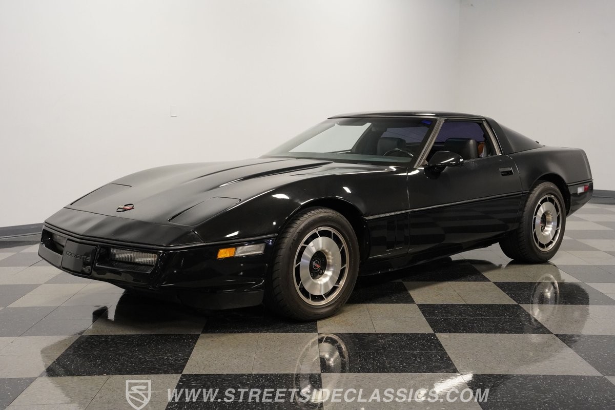 1984 Black Chevrolet Corvette   | C4 Corvette Photo 7