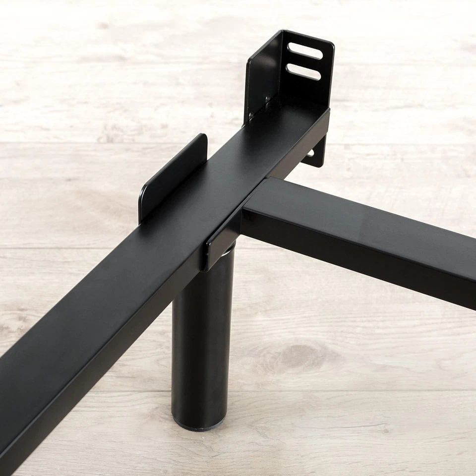 Paige Compack 7 Inch Heavy Duty Bed Frame, for Box Spring and Mattress Sets, ... - Image 4 of 4