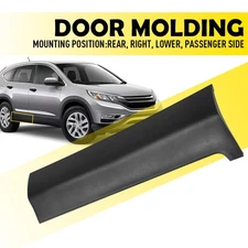 Fits 2012-2016 Honda CRV CR-V Rear Door Trim Lower Molding Right Passenger Side