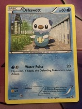 Oshawott 4/12 Holo McDonalds Promo 2011 Pokemon