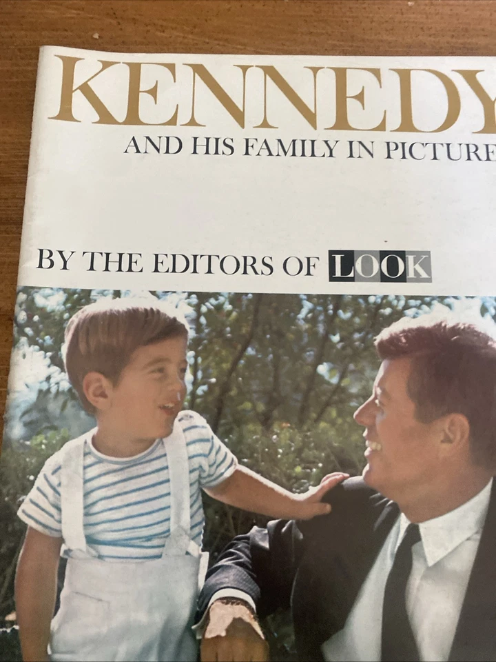 Винтажный журнал Kennedy And His Family In Pictures 1963 от The Editors Of Look - Изображение 2 из 4