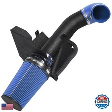 MOOSUN 4" Cold Air Intake Kit Filter Powder Coated Pipe for 99-06 GMC Chevy V8
