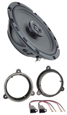 Ground Zero 110Watt 16,5cm 2-Wege Lautsprecher für Renault Captur Laguna Fronttü