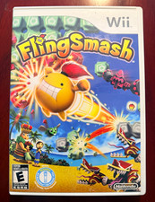 Nintendo FlingSmash Wii Complete w/ Manual, E Everyone NTSC-U/C 2010 Action