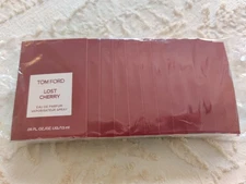 Tom Ford Lost Cherry EDP Sample Spray .05oz/1.5mL Vials On Cards, Sealed 25-Pack