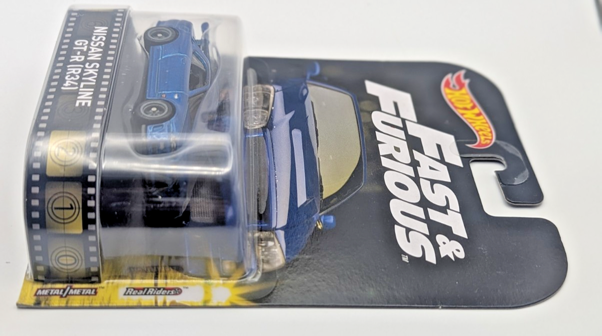 レア HW 日産スカイラインGT-R BNR34 Fast & Furious Hot Wheels Fast & Furious Nissan Skyline GT-R for sale