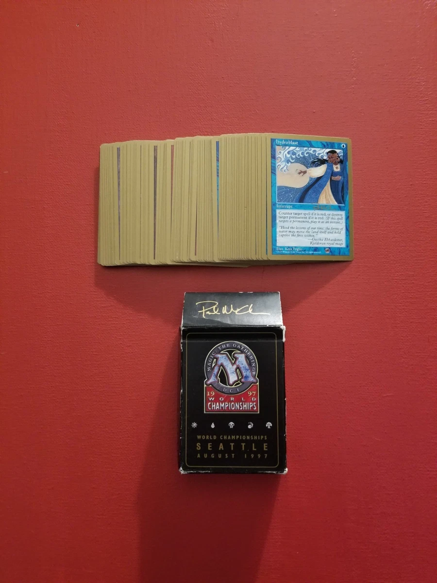 magic world championship deck products for sale | eBay