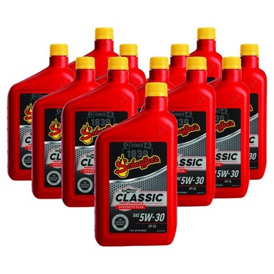 Schaeffer Motor Oil 4530-012 SynShield  Synthetic Plus 5W-30 - 12-pack Case