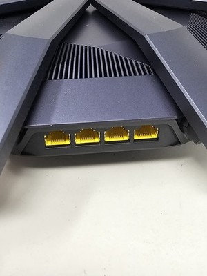 ASUS RT AX89X WiFi 6 AX6000 Router Dual 10G Ports No Power Supply