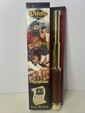Realistic Pirate Spyglass & Treasure Map Museum Gift Shop Toy Costume Novelty