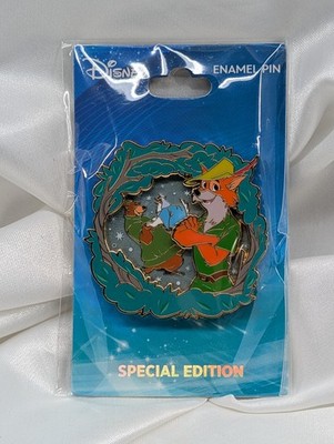 DPB Disney Pins Blog Exclusive Robin Hood and Friends Forest Pin LE 300