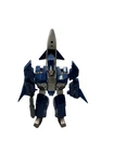 Vintage 1985 Robotech Blue Alpha Fighter Jet Gakken Action Figure *as Is*