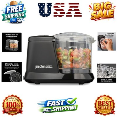 Durable Electric Vegetable Chopper & Mini Food Processor for Chopping, Puree ...
