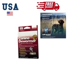 Canine Dewormer for Dogs, 4gm pouch ea. pouch treats 40lbs. Opens in a new wind