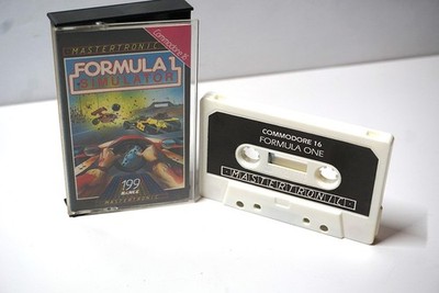 Commodore 16 Plus 4 / C16 Retro Spiel - Formel 1 Simulator