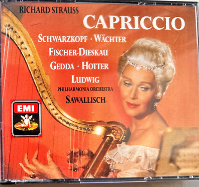 Richard Strauss -  Capriccio  - D: W. Sawallisch- Dieskau, Gedda- 2 CD