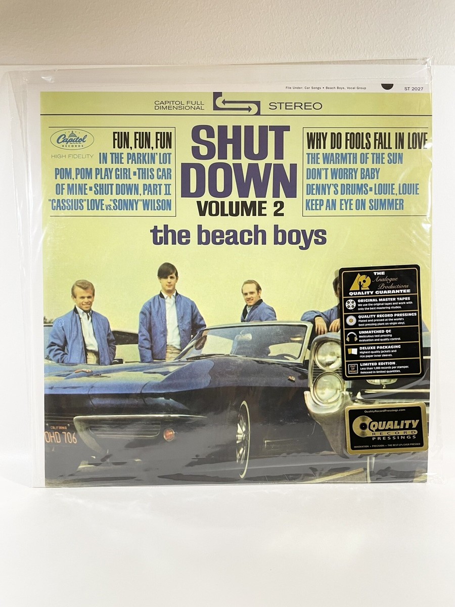 Shut Down vol.2, the Beach Boys UKオリジナル盤 The Beach
