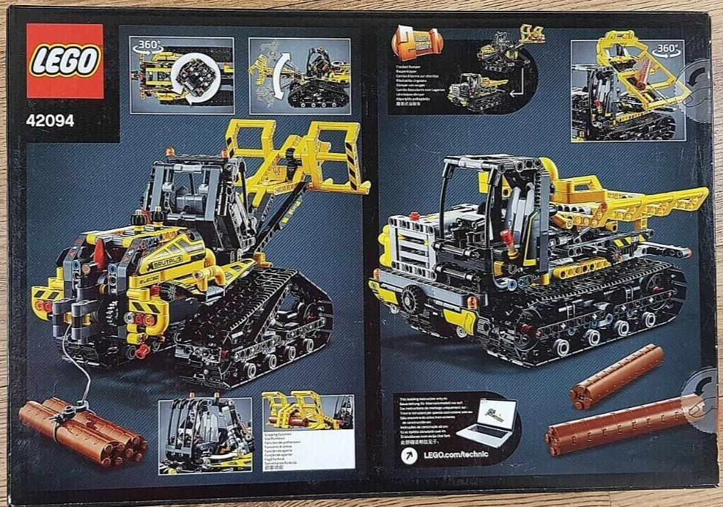 Tracked Loader Set 42094 Building 827 Pcs Collectible 673419303422 | eBay