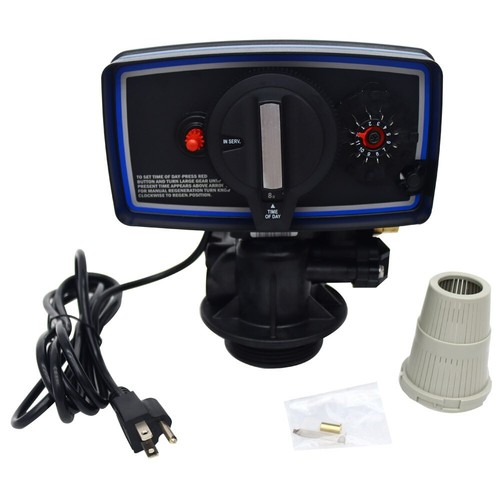 110V 9-11"" Dia Nuevo Modelo Reloj de Tiempo Válvula Control Filtro de Agua Suavizador Resina - Imagen 10 de 12