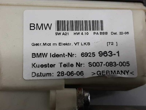 67626925963 moteur lève-glace avant gauche pour BMW X3 3.0 2003 6925963 951544 - Photo 5/18
