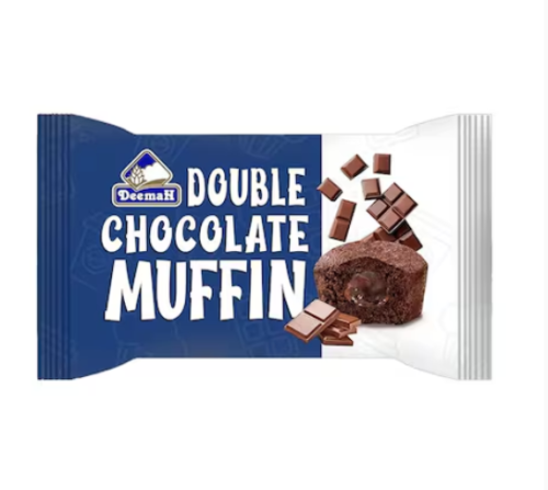 DEEMAH Muffin Doppio Cioccolato 25Gr (Confezione da 16) - Foto 2 di 2