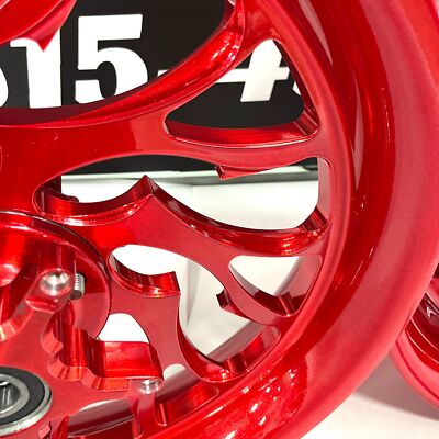 ZX 360 FAT TIRE WILDER RED HELLIAN WHEELS 2012-2020 KAWASAKI NINJA