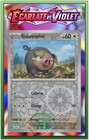 Gourmelet Reverse - EV1:Écarlate et Violet - 155/198 - Carte Pokémon FR Neuve