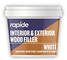 470g White Wood Filler Repair Filler All purpose Smooth Finish Two Part Surface