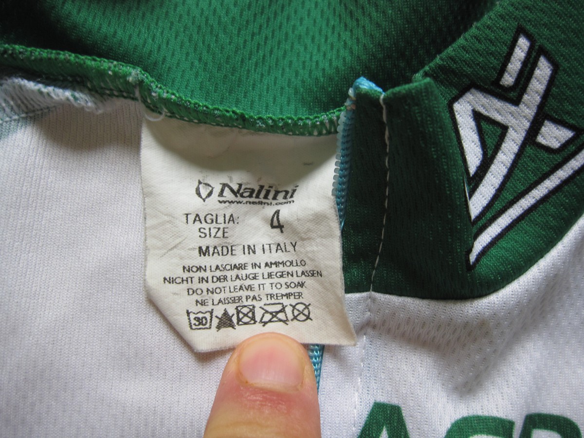 Maillot cycliste Credit Agricole UCI 2008 LOOK Nalini Jersey Homme - 6