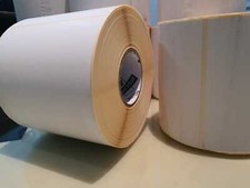 5x ROLLEN Zebra GK420D 100 mm x 150 mm 6 x 4 Zoll Direkte Thermische Etiketten GROSSPACKUNG UK