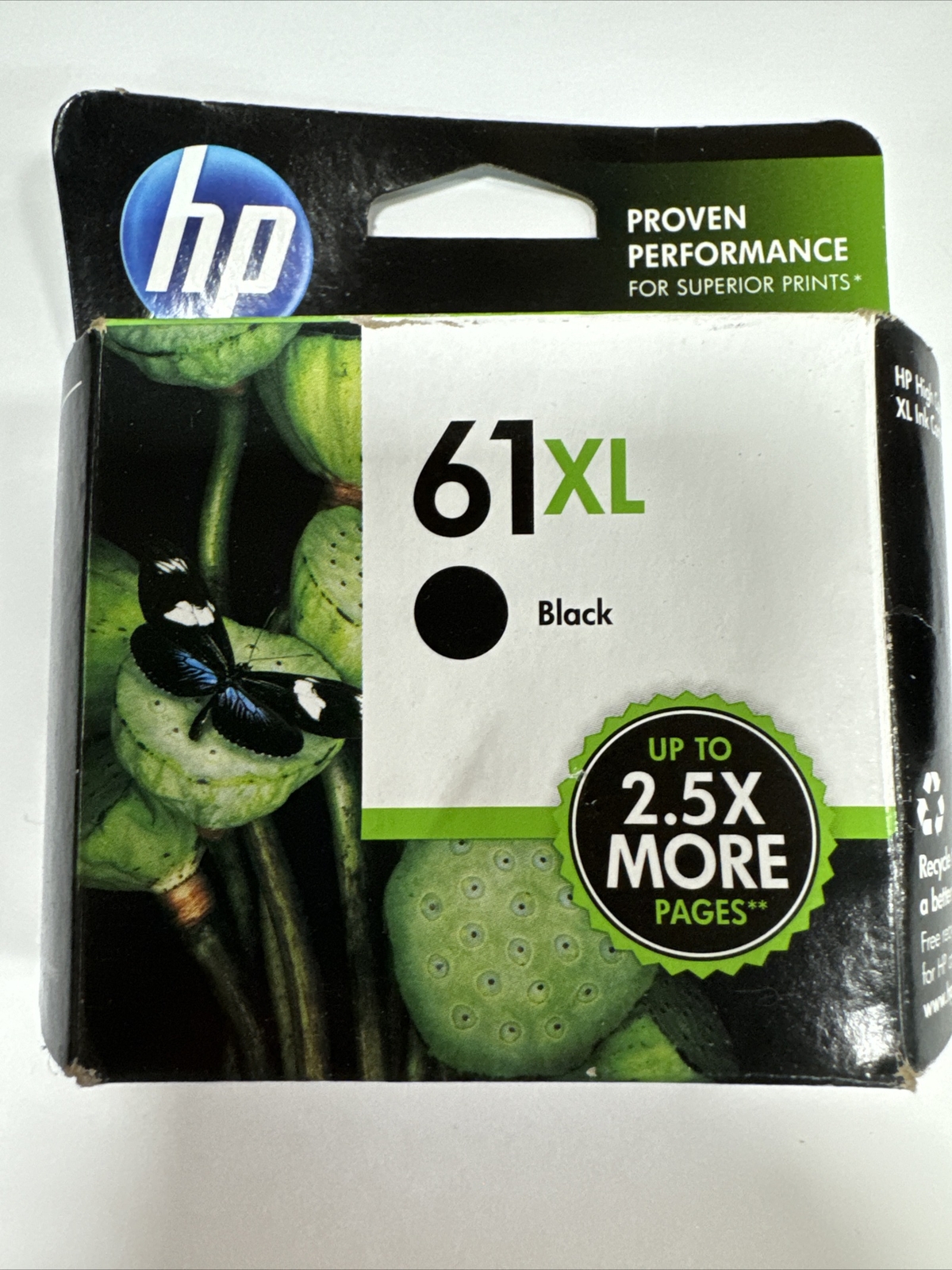 HP 61XL Black Ink & HP 61 Color Ink Cartridges CH563WN & CH562WN GENUINE eBay