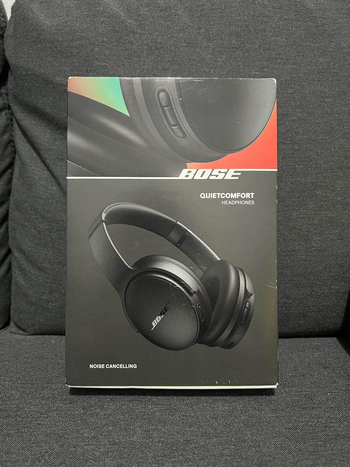 Bose QuietComfort Noise Cancellation Wireless Over-Ear Headphones - Black