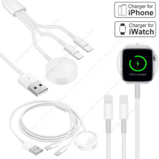 Magnetic USB Charging Cable Charger For Apple Watch iWatch Series iPhone 13 12 8